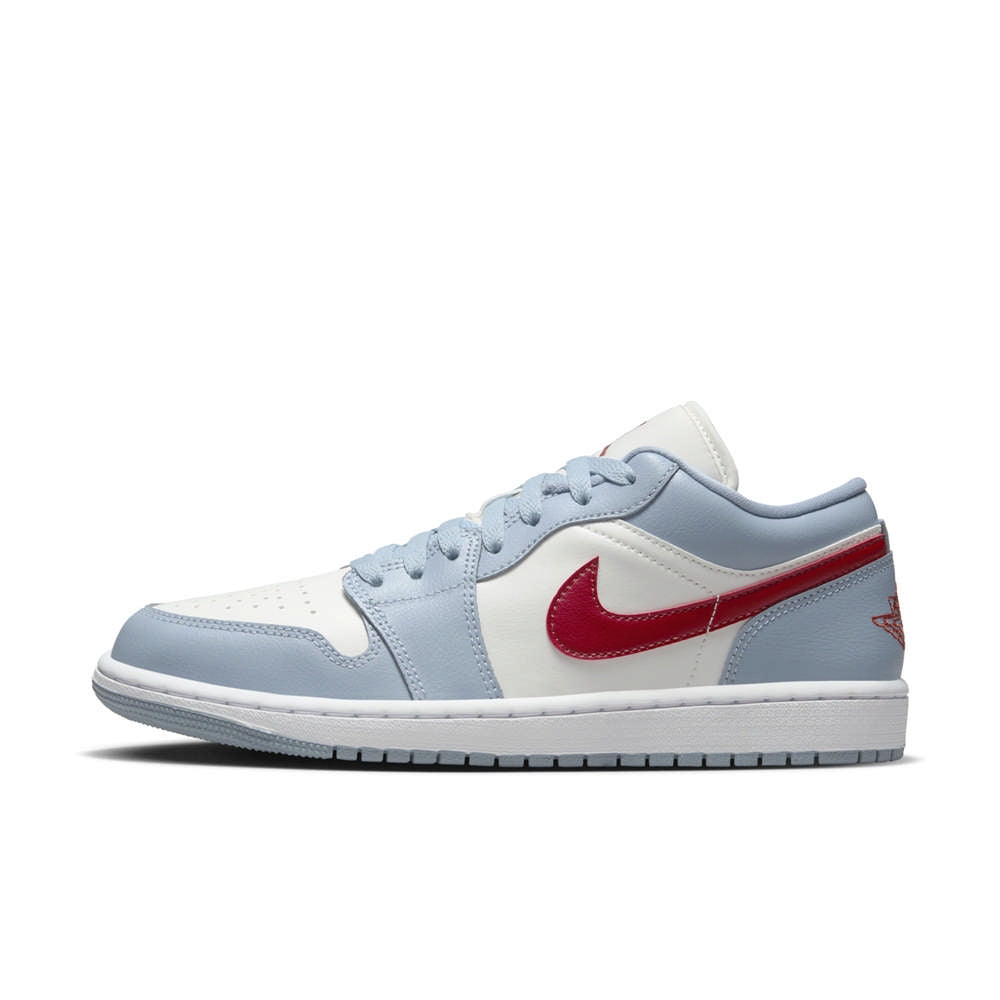 Jordan 1 Low Blue Whisper Dune Red (Womens)