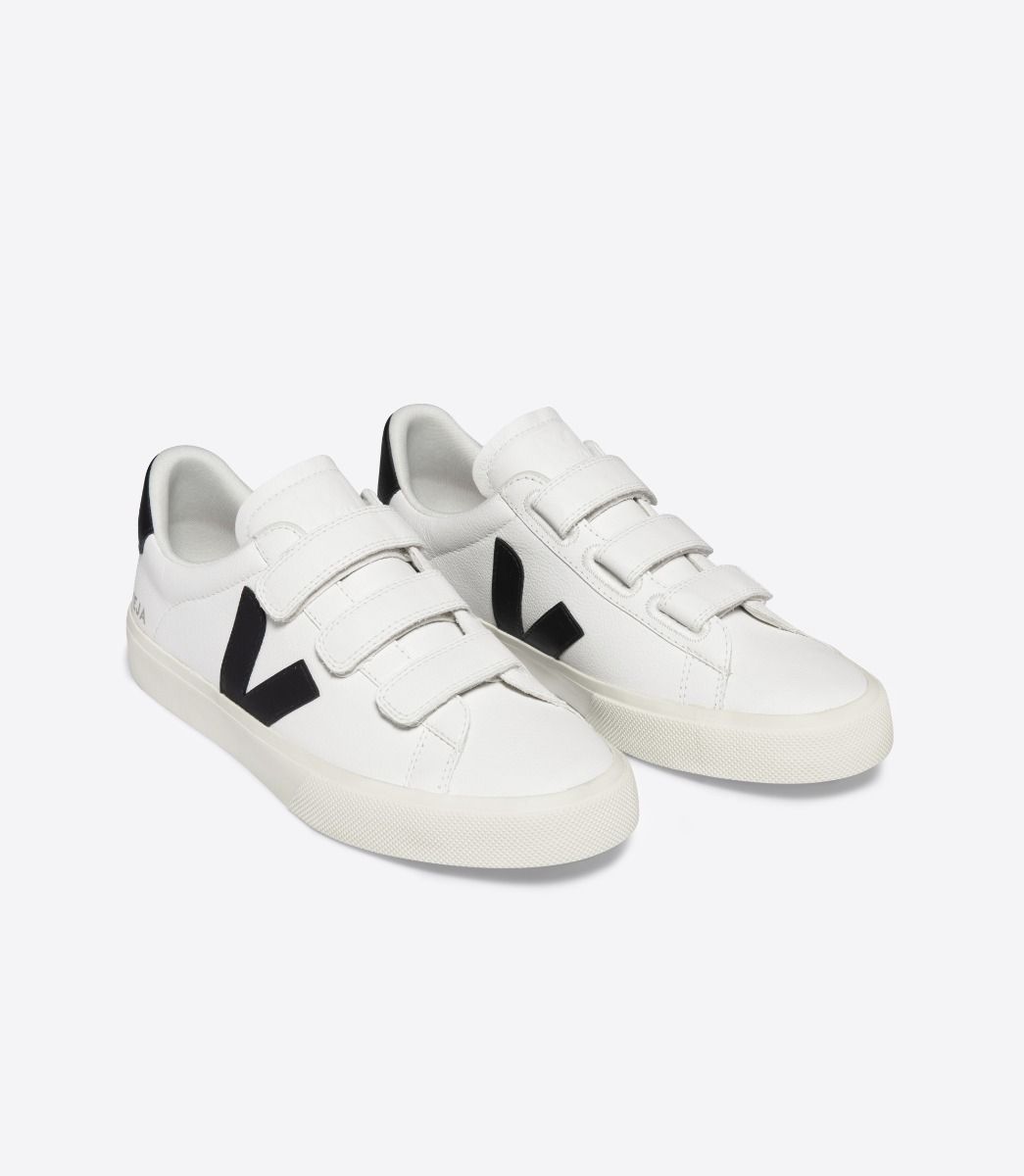 RECIFE CHROMEFREE LEATHER WHITE BLACK (Womens)