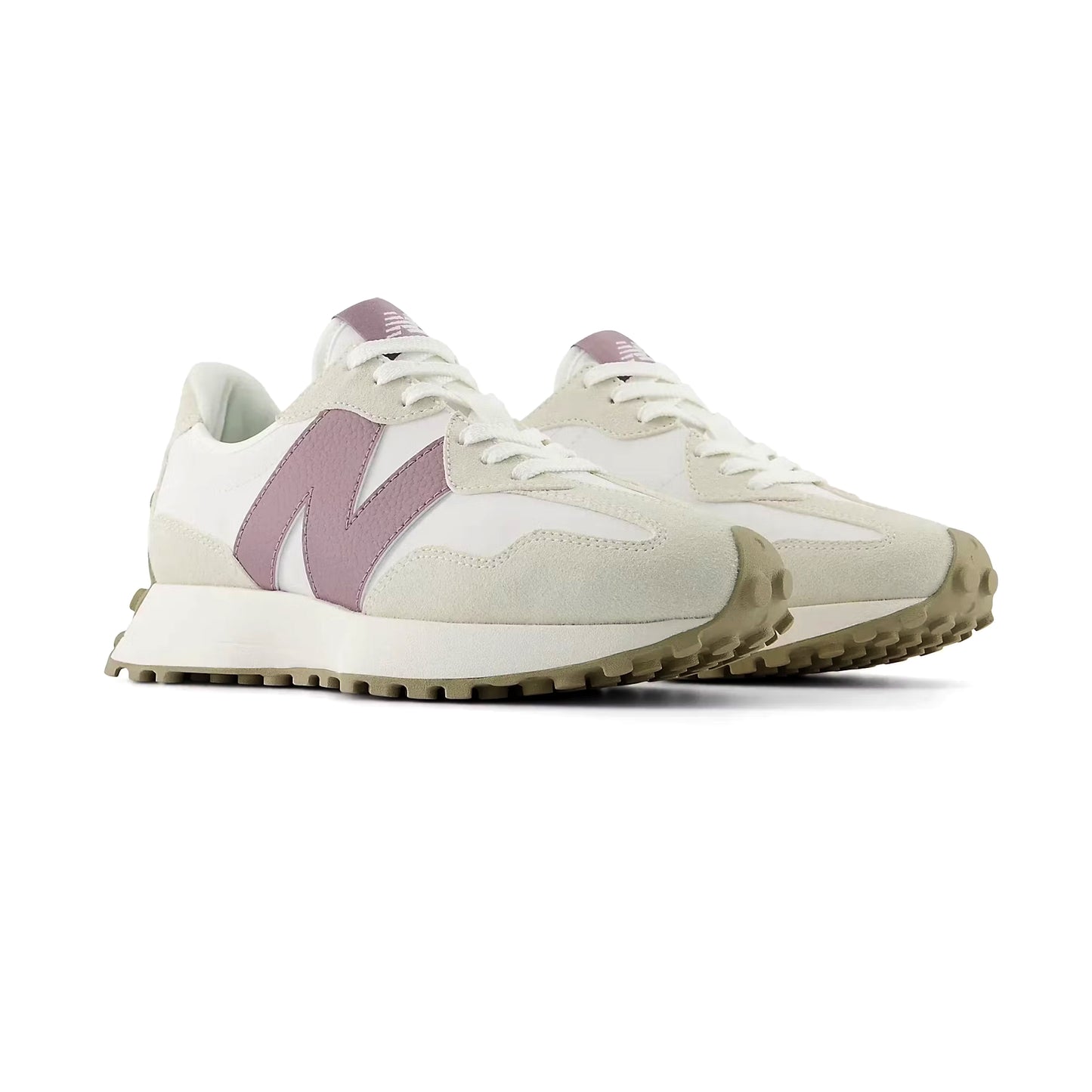 New Balance 327 Sea Salt White Wine (Womens)